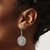Stainless Steel Polished Puffed Cut-Out Design Shepherd Hook Drop French Wire Earrings - View 4