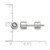 Chisel Stainless Steel Polished Pink Cubic Zirconia June Birthstone Stud Earrings, 5.5 mm - View 5