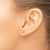 Sterling Silver Rhodium-Plated 4 mm Polished Ball Stud Earrings - View 3
