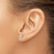 Sterling Silver Rhodium-Plated 6 mm Polished Ball Stud Earrings - View 3