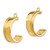 14K Yellow Gold Dangle Earring Jacket, 17.41 mm - View 2