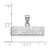 LogoArt Duquesne University Pendant - Rhodium-Plated 10K White Gold Medium - View 2