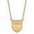 10K Yellow Gold University of Richmond Large Split Chain Necklace