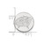 LogoArt Columbus Blue Jackets Lapel Pin - Rhodium-Plated 14K White Gold - View 3