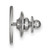 LogoArt Nashville Predators Lapel Pin - Rhodium-Plated 14K White Gold - View 2