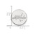 LogoArt Washington Capitals Lapel Pin - Rhodium-Plated 14K White Gold - View 3