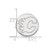 LogoArt Calgary Flames Lapel Pin - Rhodium-Plated 14K White Gold - View 3