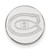 LogoArt Montreal Canadiens Lapel Pin - Rhodium-Plated 14K White Gold