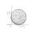 LogoArt New York Islanders Lapel Pin - Rhodium-Plated 14K White Gold - View 3