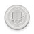 LogoArt University of California Berkeley Lapel Pin - Rhodium-Plated 14K White Gold Crest