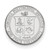 LogoArt Virginia Tech Lapel Pin - Rhodium-Plated 14K White Gold Crest