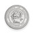 LogoArt University of Illinois Lapel Pin - Rhodium-Plated 14K White Gold Crest