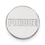 LogoArt Purdue University Lapel Pin - Rhodium-Plated 14K White Gold Block Type
