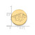 LogoArt Nashville Predators Lapel Pin - 14K Yellow Gold - View 3