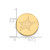 LogoArt Dallas Stars Lapel Pin - 14K Yellow Gold - View 3