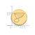 LogoArt St. Louis Blues Lapel Pin - 14K Yellow Gold - View 3