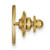 LogoArt Miami University Lapel Pin - 14K Yellow Gold Ohio Letter M - View 2