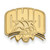 LogoArt Ohio University Lapel Pin - 14K Yellow Gold