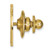 LogoArt Ottawa Senators Lapel Pin - 14K Yellow Gold - View 2