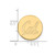 LogoArt University of California Berkeley Lapel Pin - 14K Yellow Gold - View 3