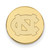 LogoArt University of North Carolina Lapel Pin - 14K Yellow Gold N-C
