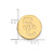 LogoArt University of Southern California Lapel Pin - 14K Yellow Gold S-C - View 3