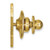 LogoArt Kansas State University Lapel Pin - 14K Yellow Gold Wildcat - View 2