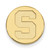 LogoArt Michigan State University Lapel Pin - 14K Yellow Gold Letter S
