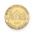 LogoArt Montana State University Lapel Pin - 14K Yellow Gold Crest