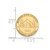 LogoArt Montana State University Lapel Pin - 14K Yellow Gold Crest - View 3