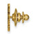 LogoArt University of Southern California Lapel Pin - 14K Yellow Gold Trojan - View 2
