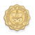 LogoArt University of North Dakota Lapel Pin - 14K Yellow Gold Crest