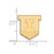 LogoArt University of Illinois Lapel Pin - 14K Yellow Gold Victory Badge - View 3