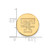 LogoArt University of Tennessee Lapel Pin - 14K Yellow Gold Lady Volunteers - View 3