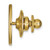 LogoArt North Carolina State University Lapel Pin - 14K Yellow Gold Wolf - View 2