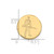 LogoArt West Virginia University Lapel Pin - 14K Yellow Gold Mountaineer - View 3