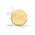 LogoArt University of Pittsburgh Lapel Pin - 14K Yellow Gold - View 3