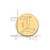 LogoArt University of Louisville Lapel Pin - 14K Yellow Gold Letter L - View 3