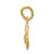 14K Yellow Gold U. S. Marine Corps Charm - View 2