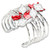 LogoArt New Jersey Devils Bracelet - Celebration Cuff