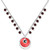 LogoArt Calgary Flames Necklace - Game DAY