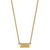 LogoArt Sigma Sigma Sigma Pendant - Sterling Silver Gold-Tone Sorority Greek Letters Medium 18 Inch Necklace