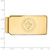 LogoArt Winnipeg Jets Money Clip - Sterling Silver Gold-Tone - View 2