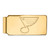 LogoArt St. Louis Blues Money Clip - Sterling Silver Gold-Tone