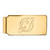 LogoArt New Jersey Devils Money Clip - Sterling Silver Gold-Tone