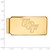 LogoArt University of Central Florida Money Clip - Sterling Silver Gold-Tone U-C-F - View 2