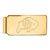 LogoArt University of Colorado Money Clip - Sterling Silver Gold-Tone Buffalo