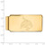 LogoArt Texas State University Money Clip - Sterling Silver Gold-Tone Bobcat - View 2