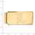 LogoArt University of Louisville Money Clip - Sterling Silver Gold-Tone Letter L - View 2