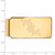 Sterling Silver Gold-Tone LogoArt College of William and Mary Money Clip - View 2